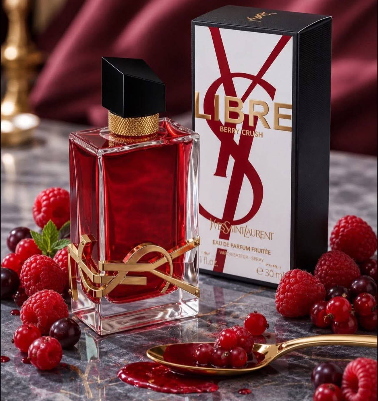 Nước Hoa Nữ Yves Saint Laurent YSL Libre Berry Crush EDP 90ml