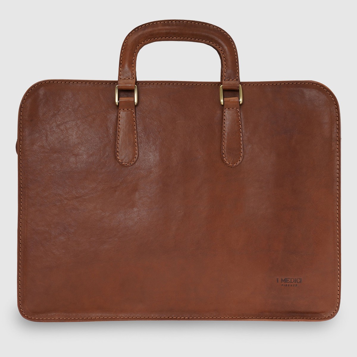 TÚI ĐỰNG LAPTOP DA CALFSKIN CAO CẤP Medici Of Florence 081-MAHOGANY MÀU NÂU