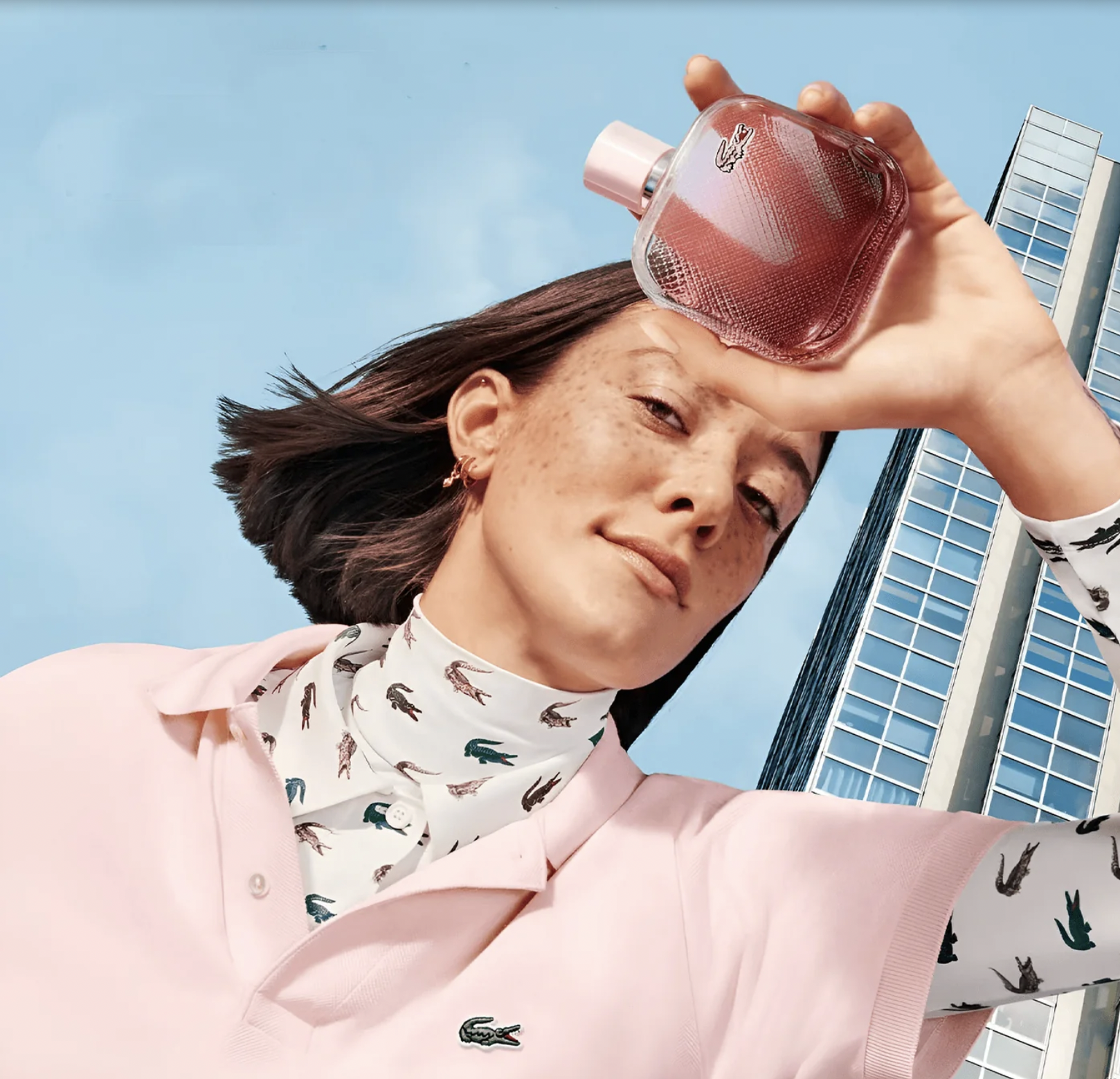 Nước Hoa Nữ Lacoste L.12.12 Rose Eau Intense EDT 100ml