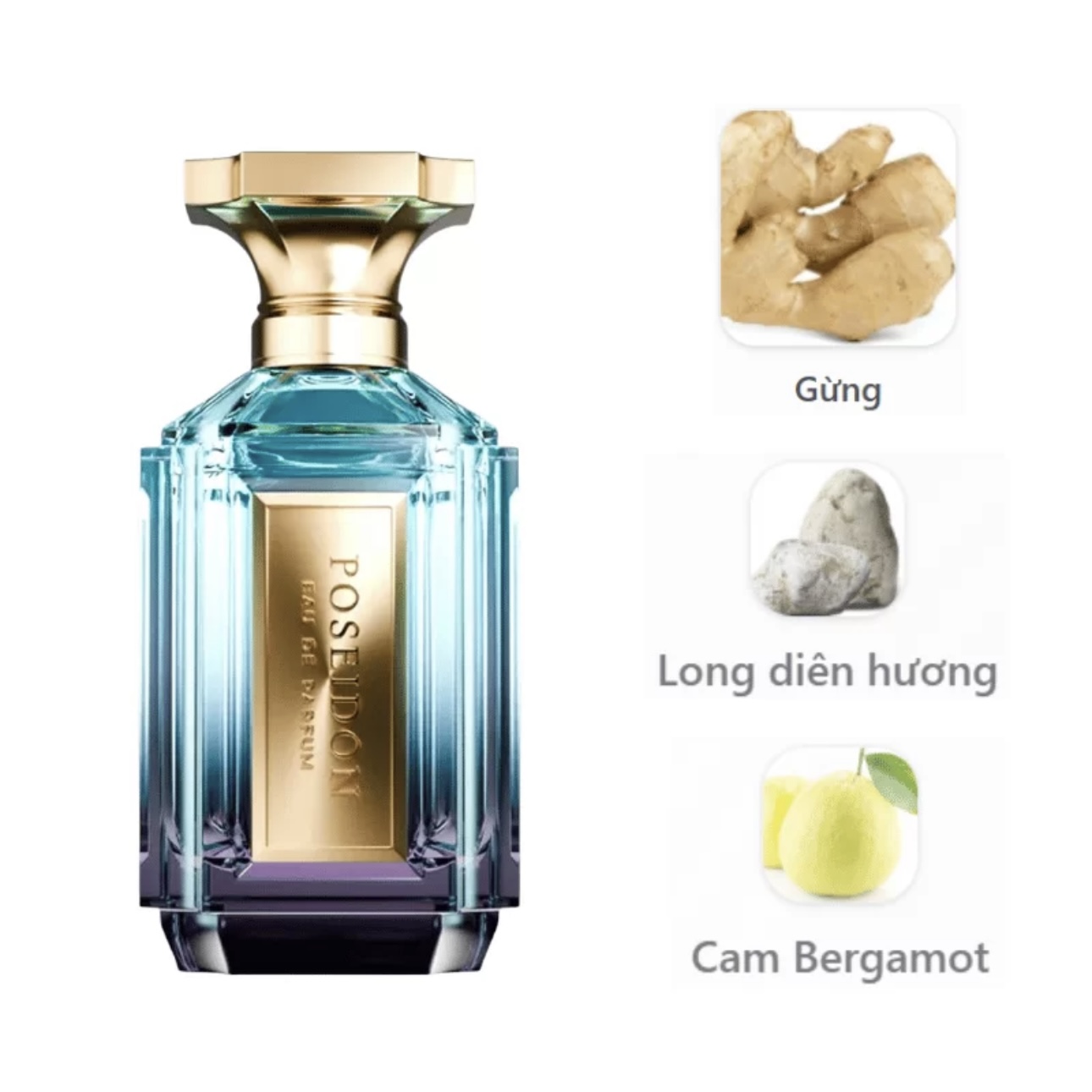 Nước Hoa Unisex Velixir Parfums Poseidon EDP 100ml