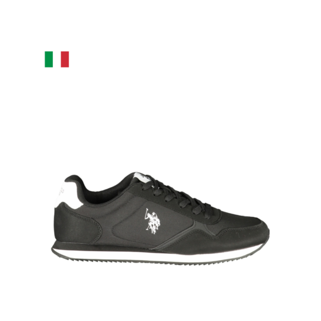 Giày Sneaker Nam U.S. Polo Assn. HAPPY001M6NH1_NEBLK Màu Đen 41