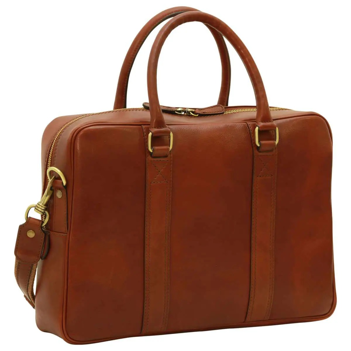 Túi Đựng Laptop Nam Old Angler Calfskin 030191MA * 91Ma Màu Nâu