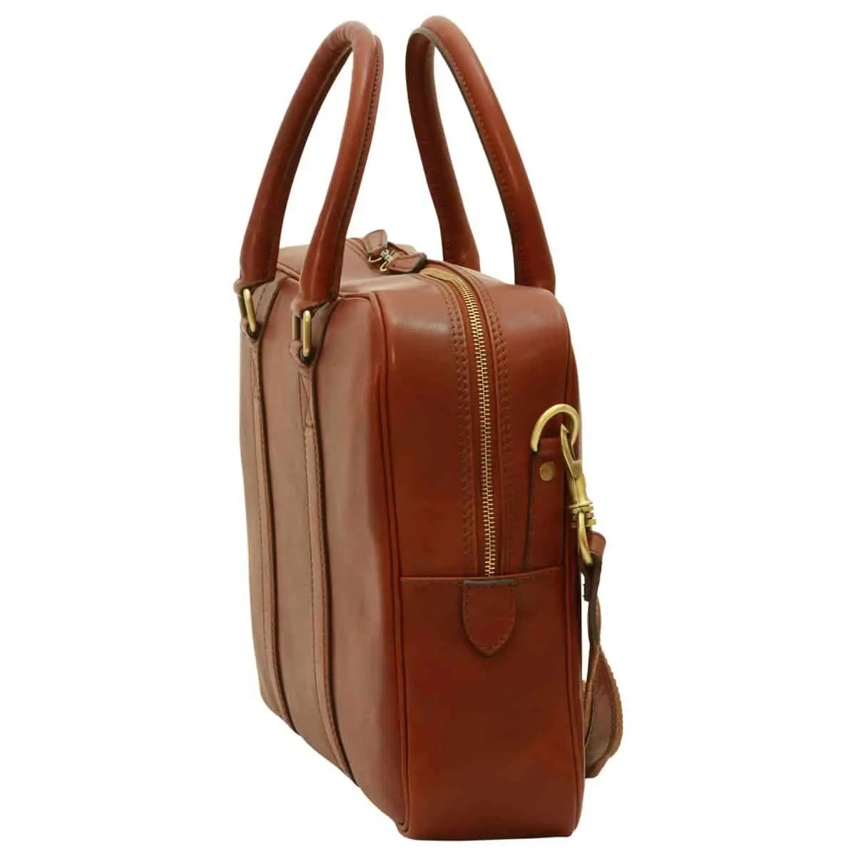 Túi Đựng Laptop Nam Old Angler Calfskin 030191MA * 91Ma Màu Nâu