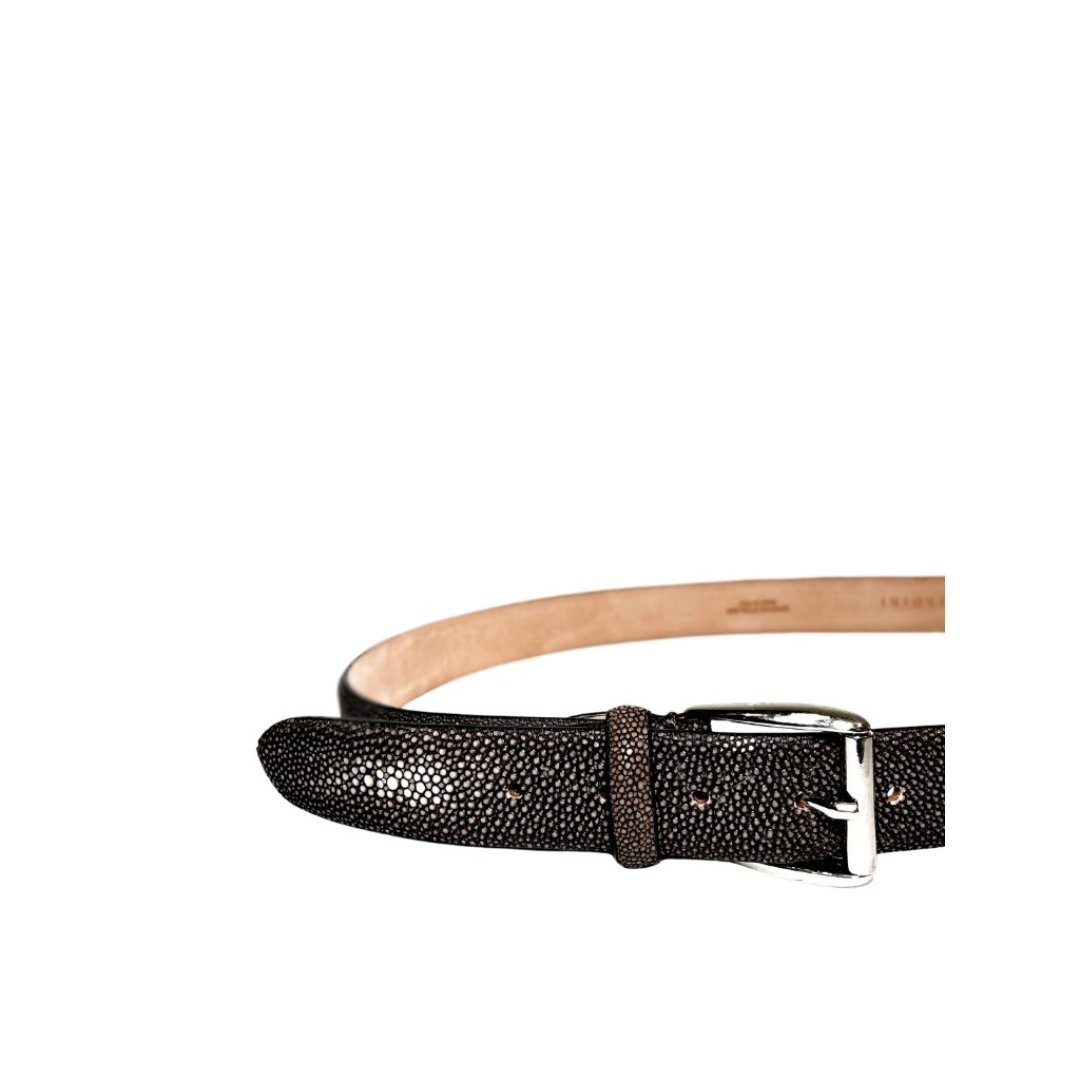 Thắt Lưng Nam Biagini CINTURA TOKYO - Dark Brown Màu Nâu Size 115-130