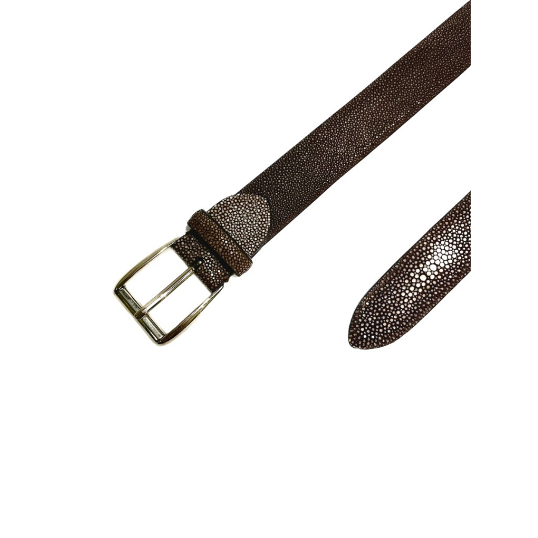 Thắt Lưng Nam Biagini CINTURA TOKYO - Dark Brown Màu Nâu Size 115-130