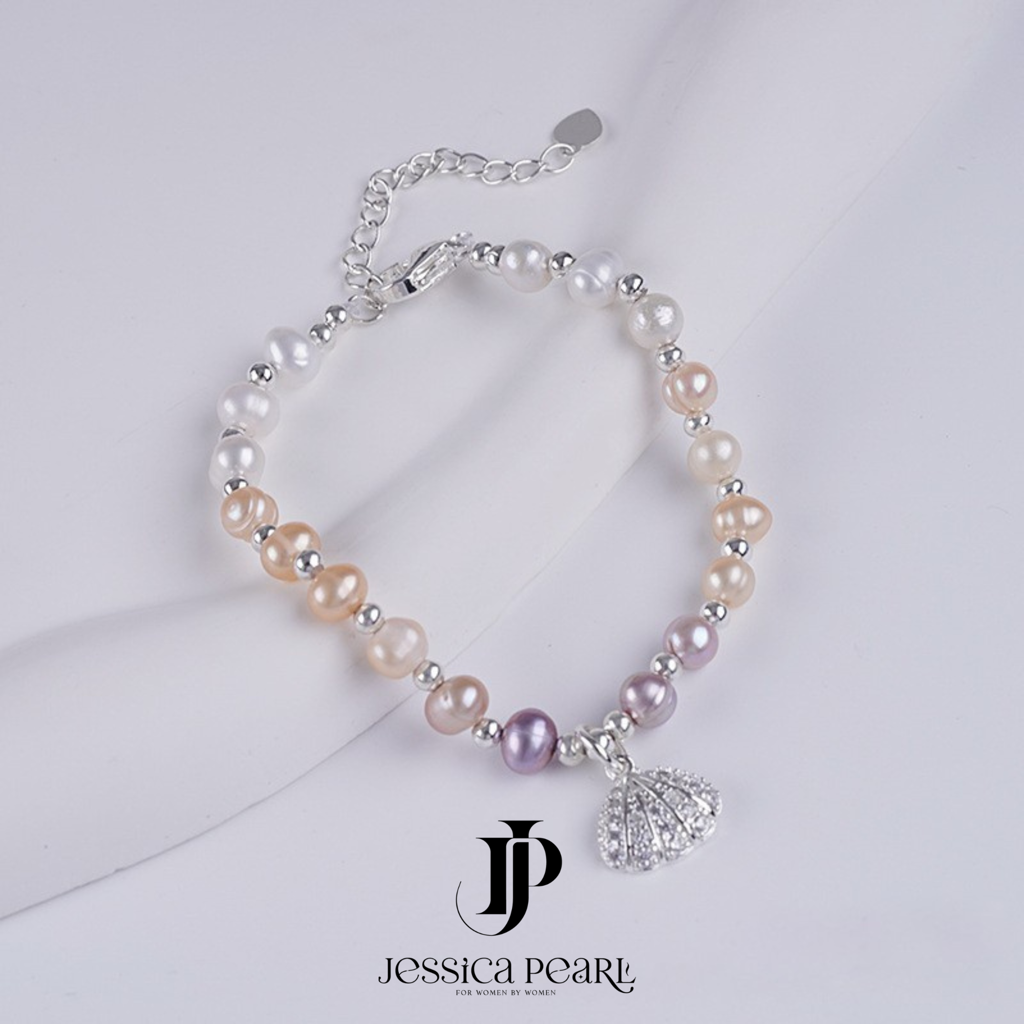 Vòng Tay Nữ Kya Jewel Ngọc Trai Multicolor JB28-D