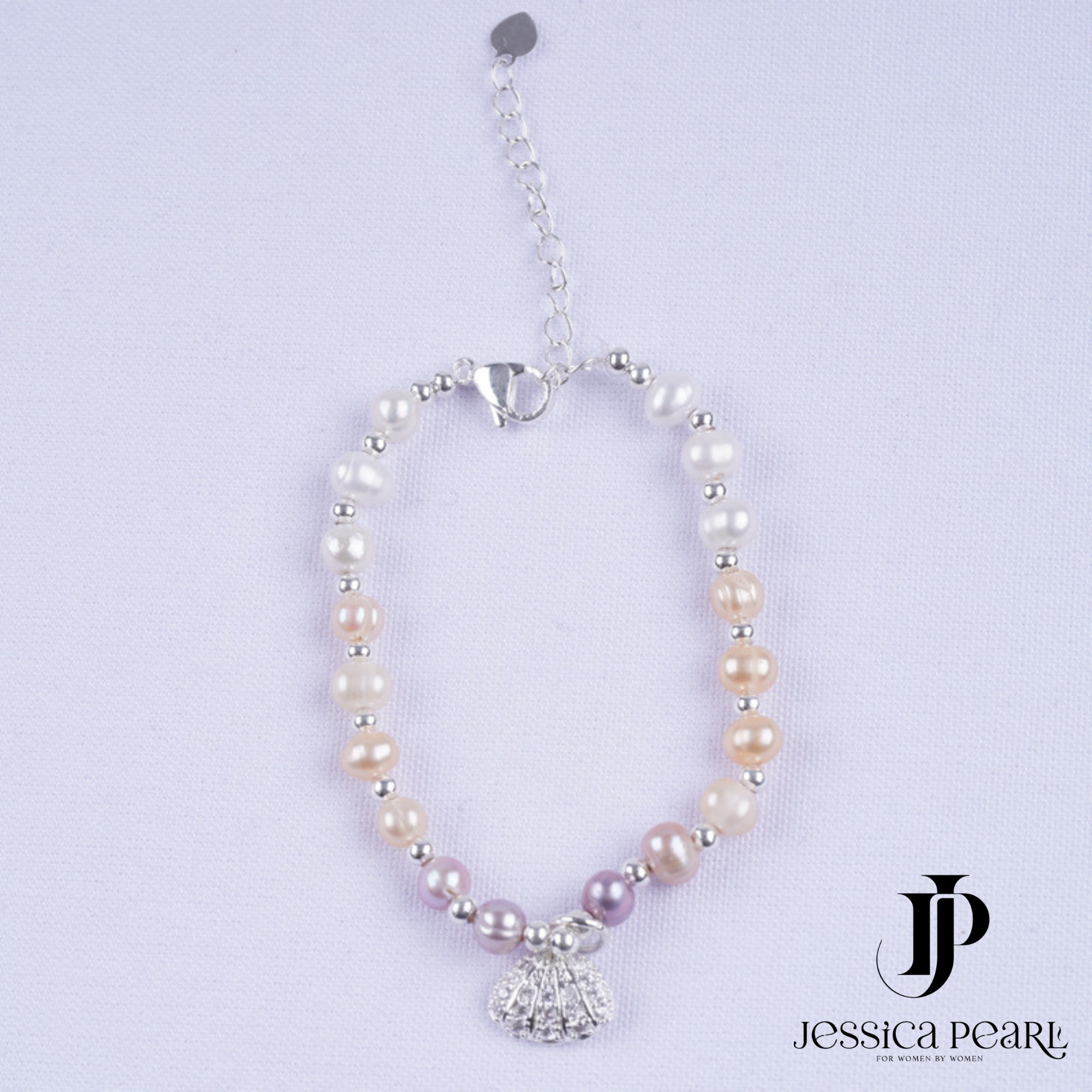 Vòng Tay Nữ Kya Jewel Ngọc Trai Multicolor JB28-D
